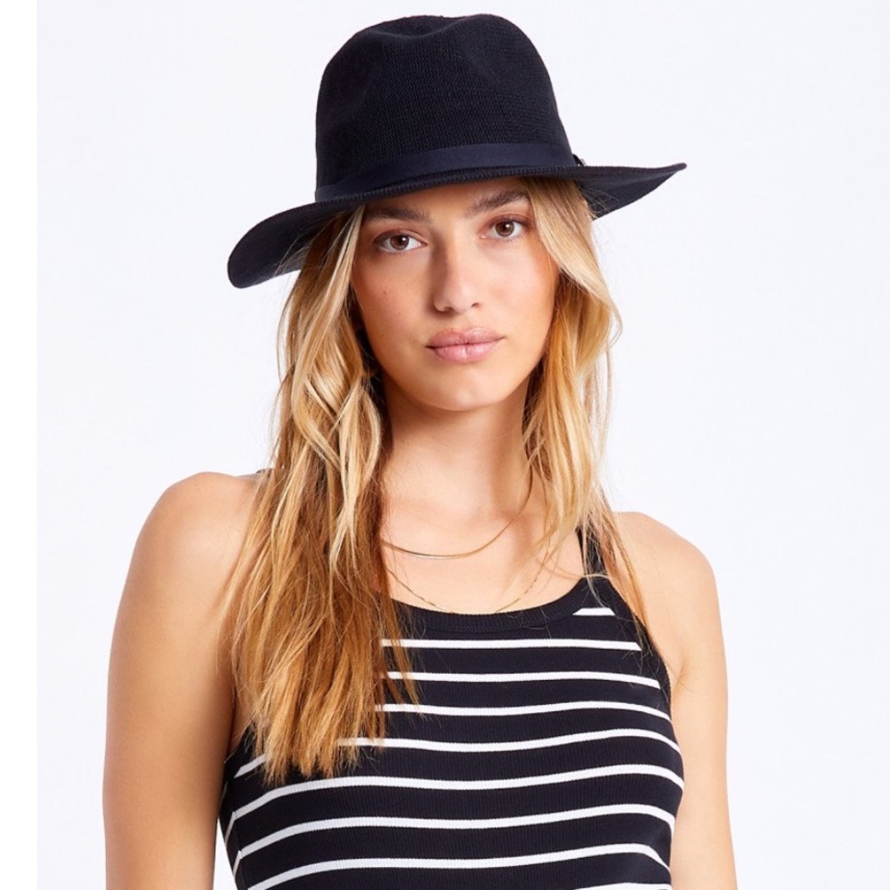 NWOT Brixton - Messer Knit Packable Fedora
